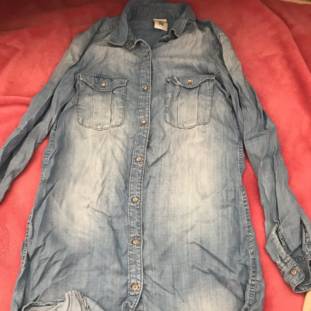 Denim Button Up